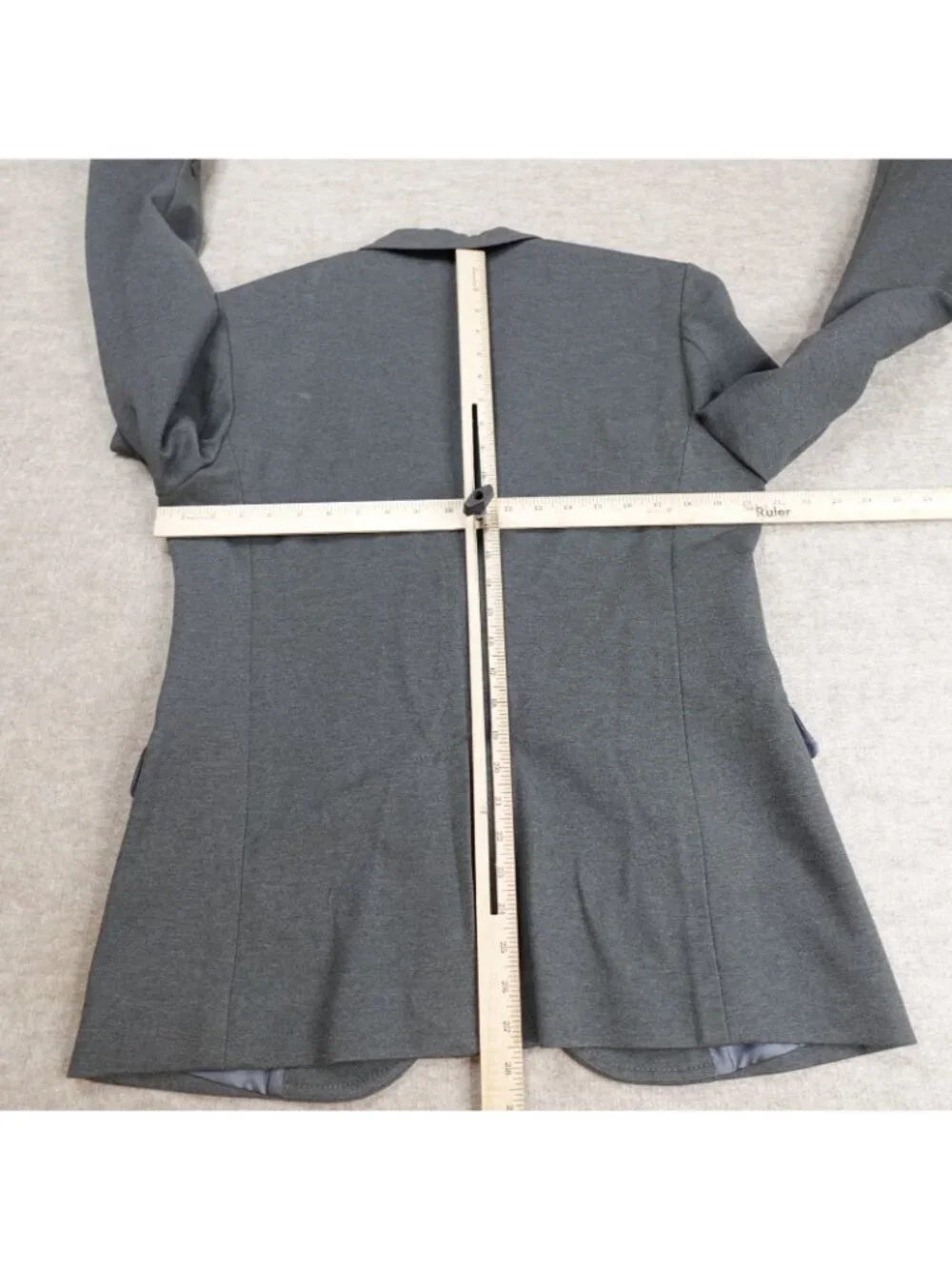 ATM Blazer 40R Gray Anthony Thomas Melillo Working Cuffs Unstructured Cuffs